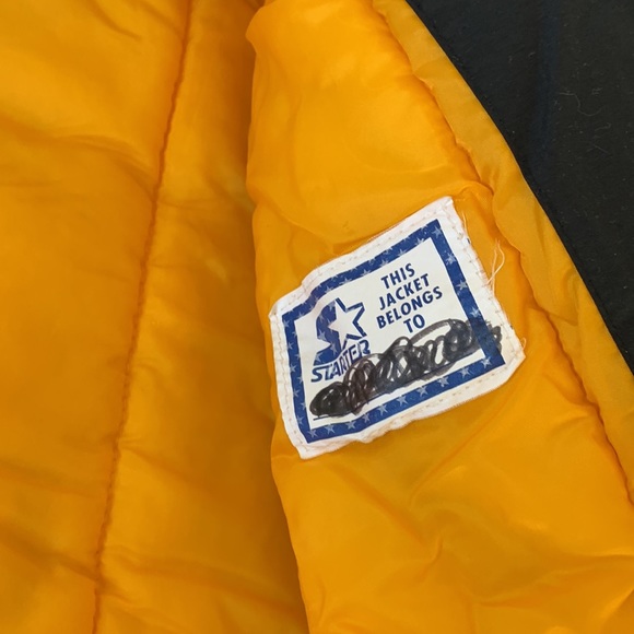 VTG - STARTER PRO LINE Pittsburgh Steelers Puffer Jacket Youth - XL - Picture 12 of 15